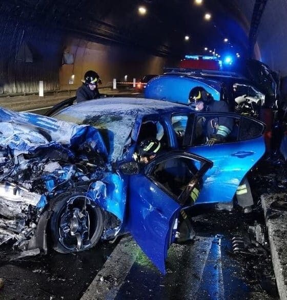 incidente galleria lovere