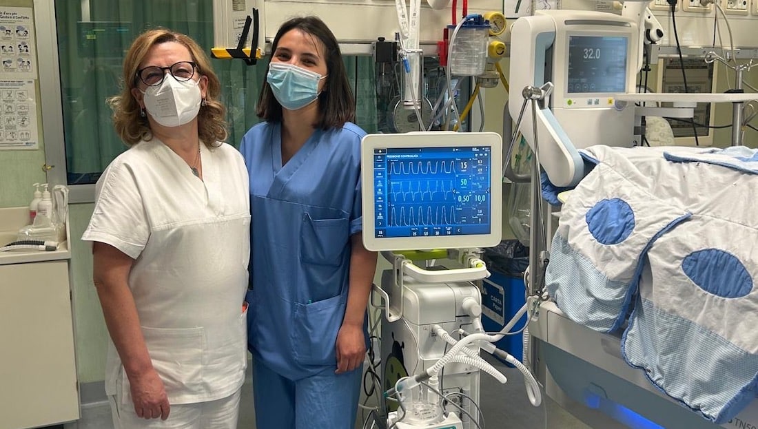 ventilatore neonatale seriate