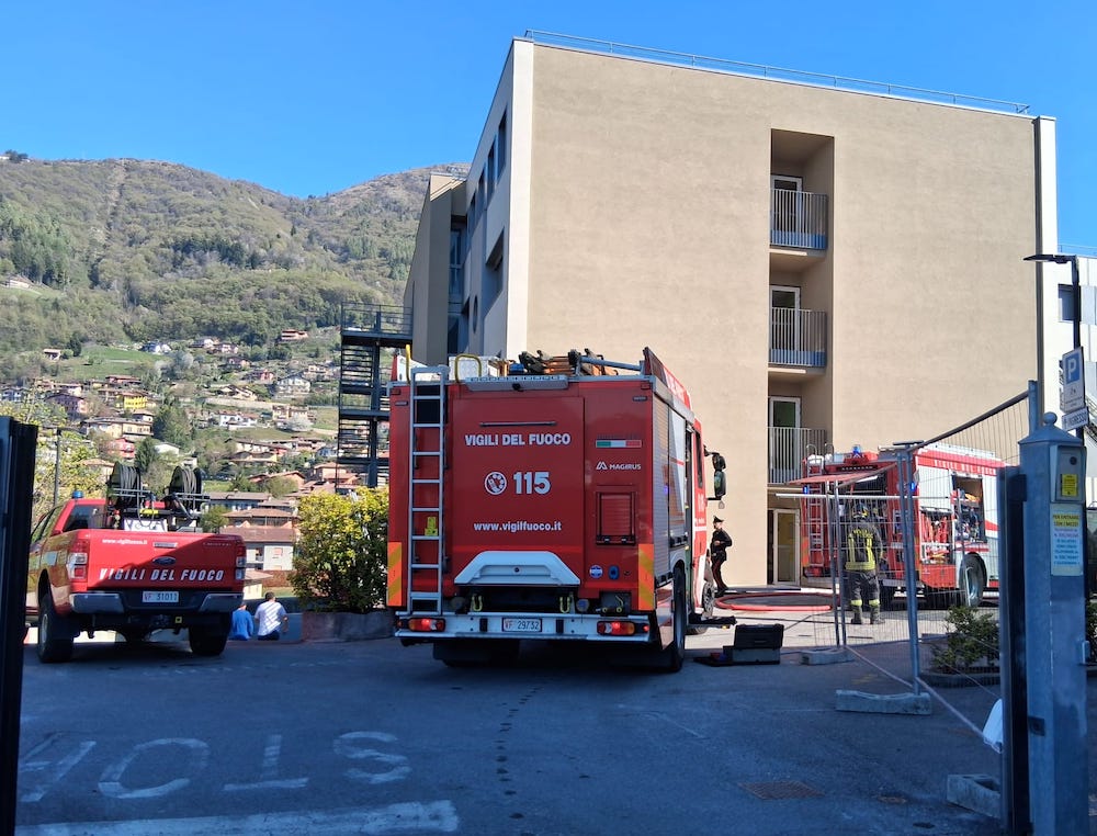 vigili del fuoco casa riposo gandino