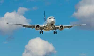 Aereo in volo