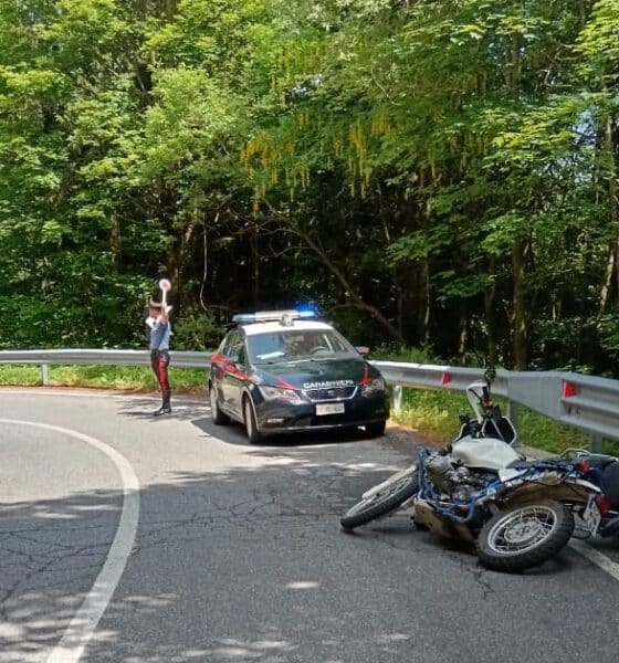 incidente moto oneta