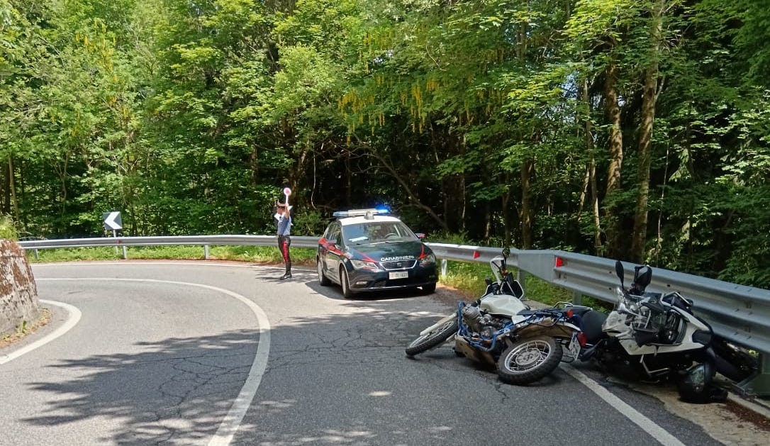 incidente moto oneta