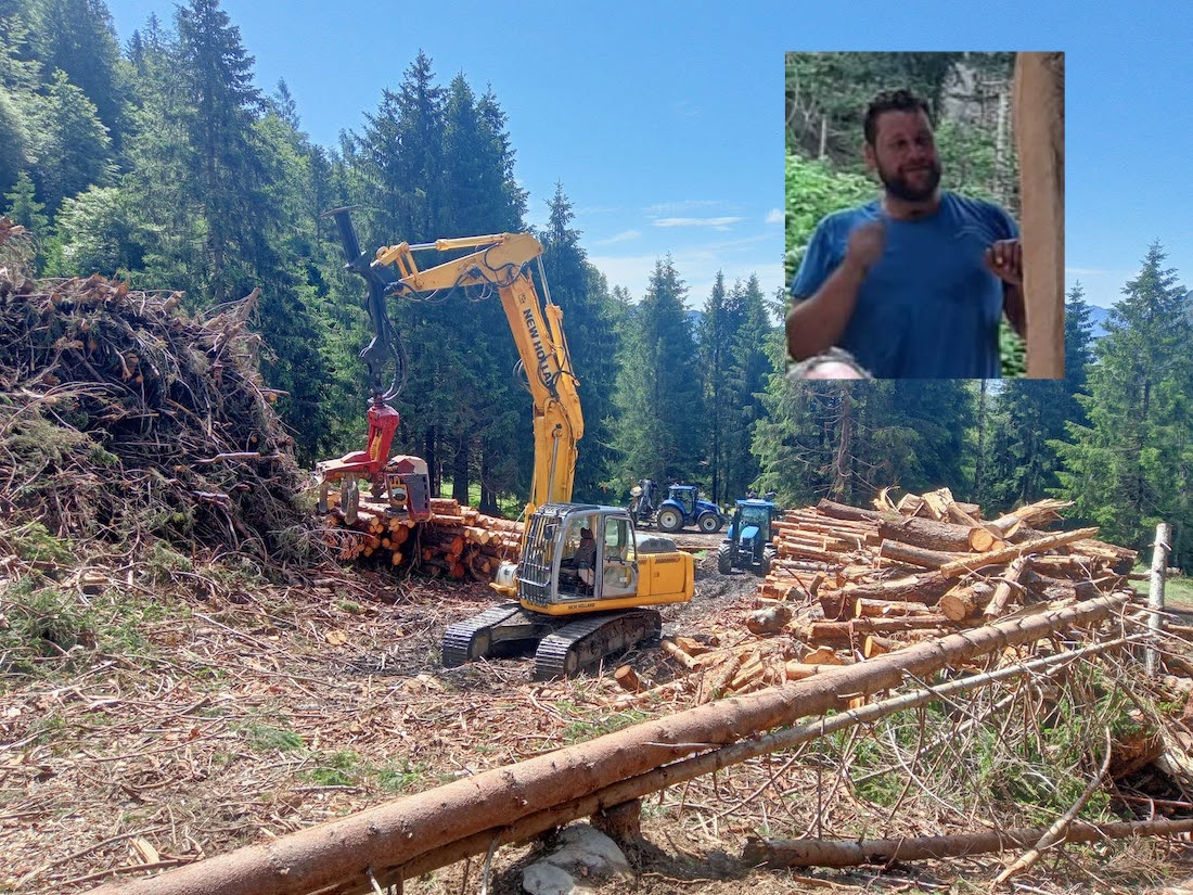 mattia baronchelli forestal villa dogna malore muore 40 anni