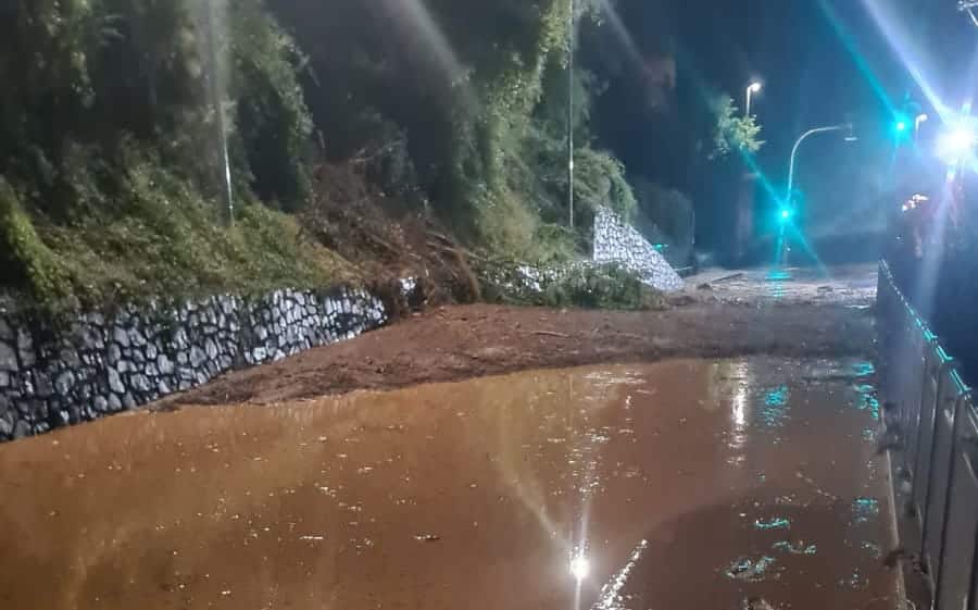 allagamenti strada parre