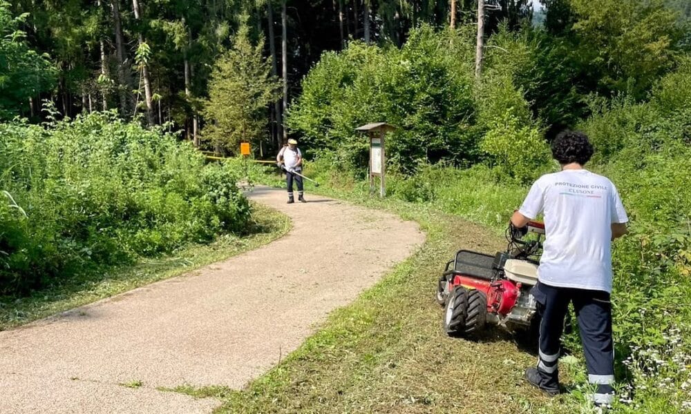 clusone volontariato pineta