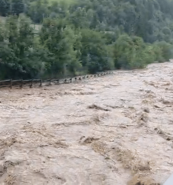 fiume serio esonda gandellino