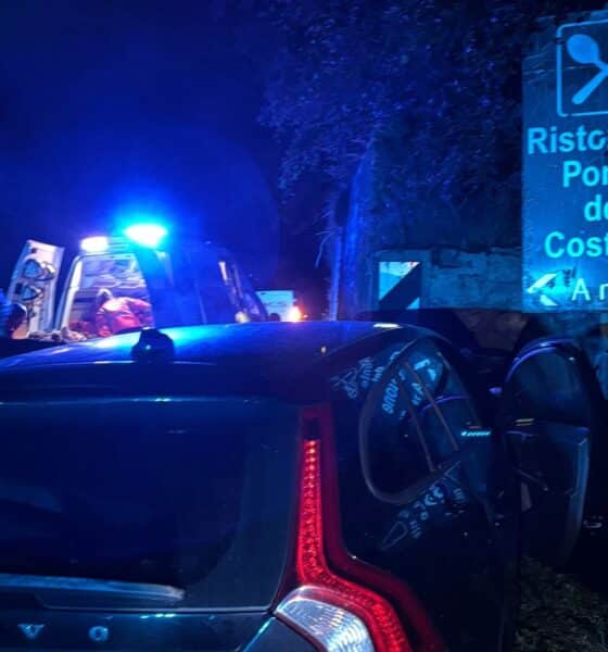 incidente ponte del costone