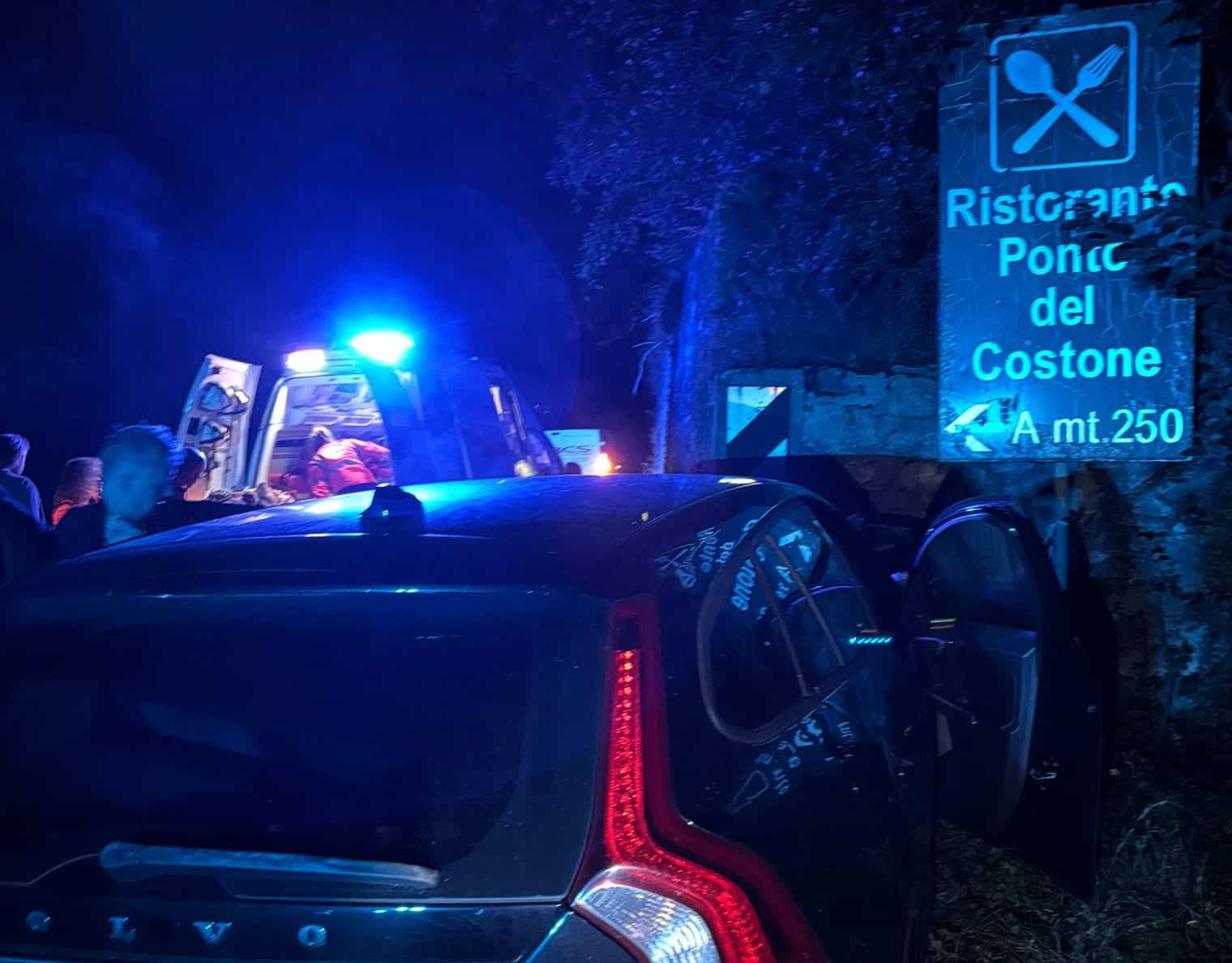 incidente ponte del costone