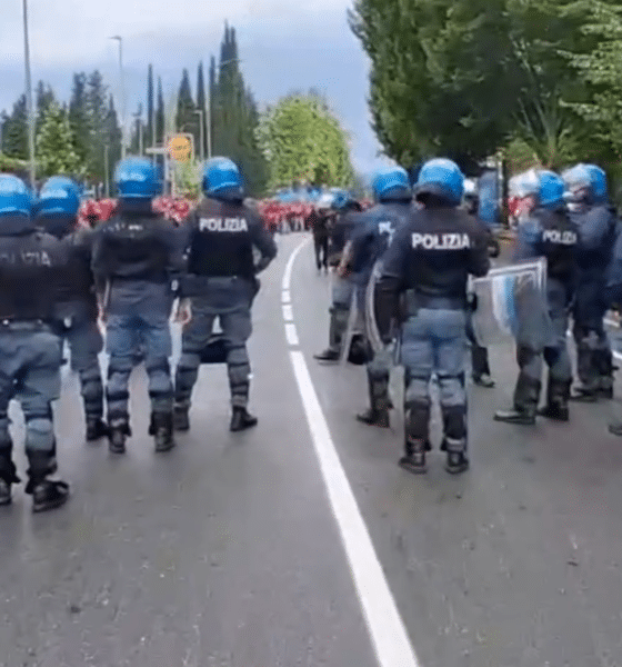 polizia stadio bergamo tel aviv