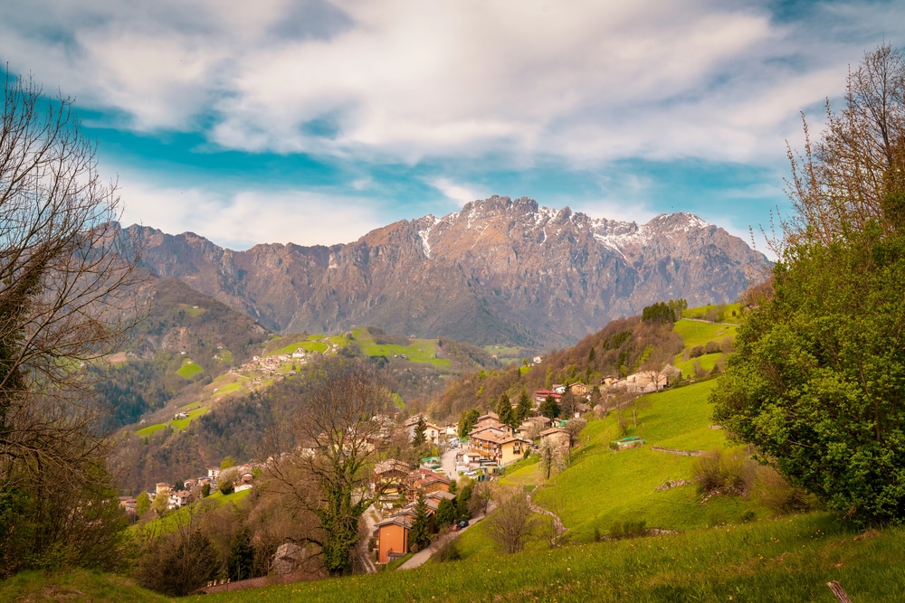 Panorama in Val Seriana