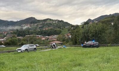 auto ribaltata casnigo