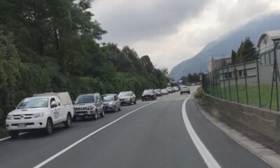coda colonna rallentamenti casnigo vertova