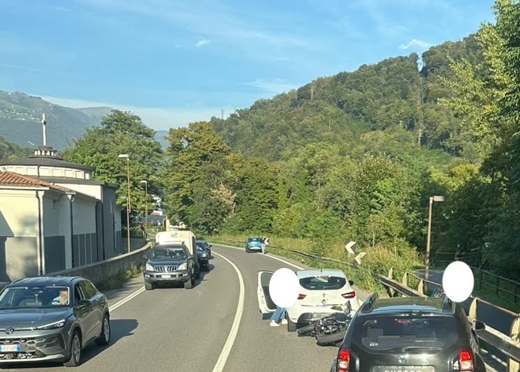 inicidente auto moto fiorano